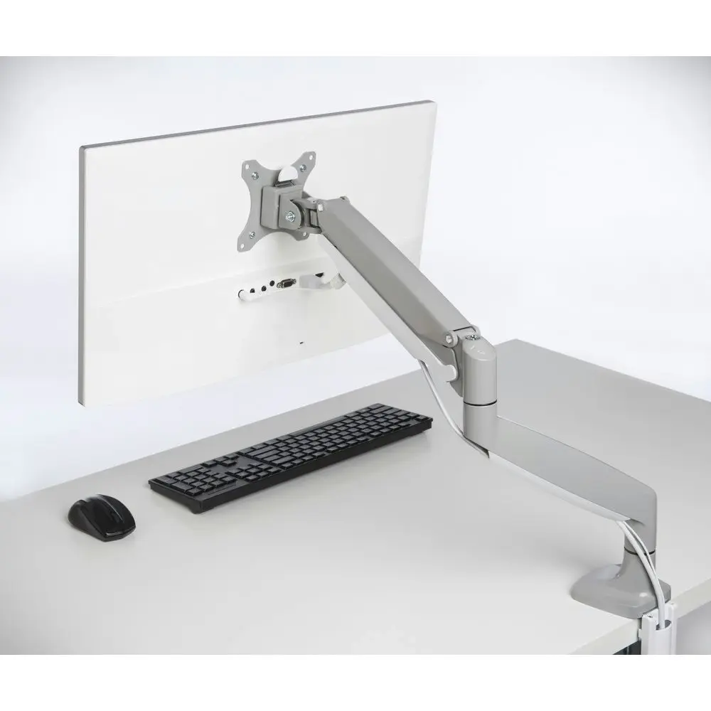 Kensington SmartFit One Touch Adjust Single Arm Mount For 13in-32in Monitor Grey