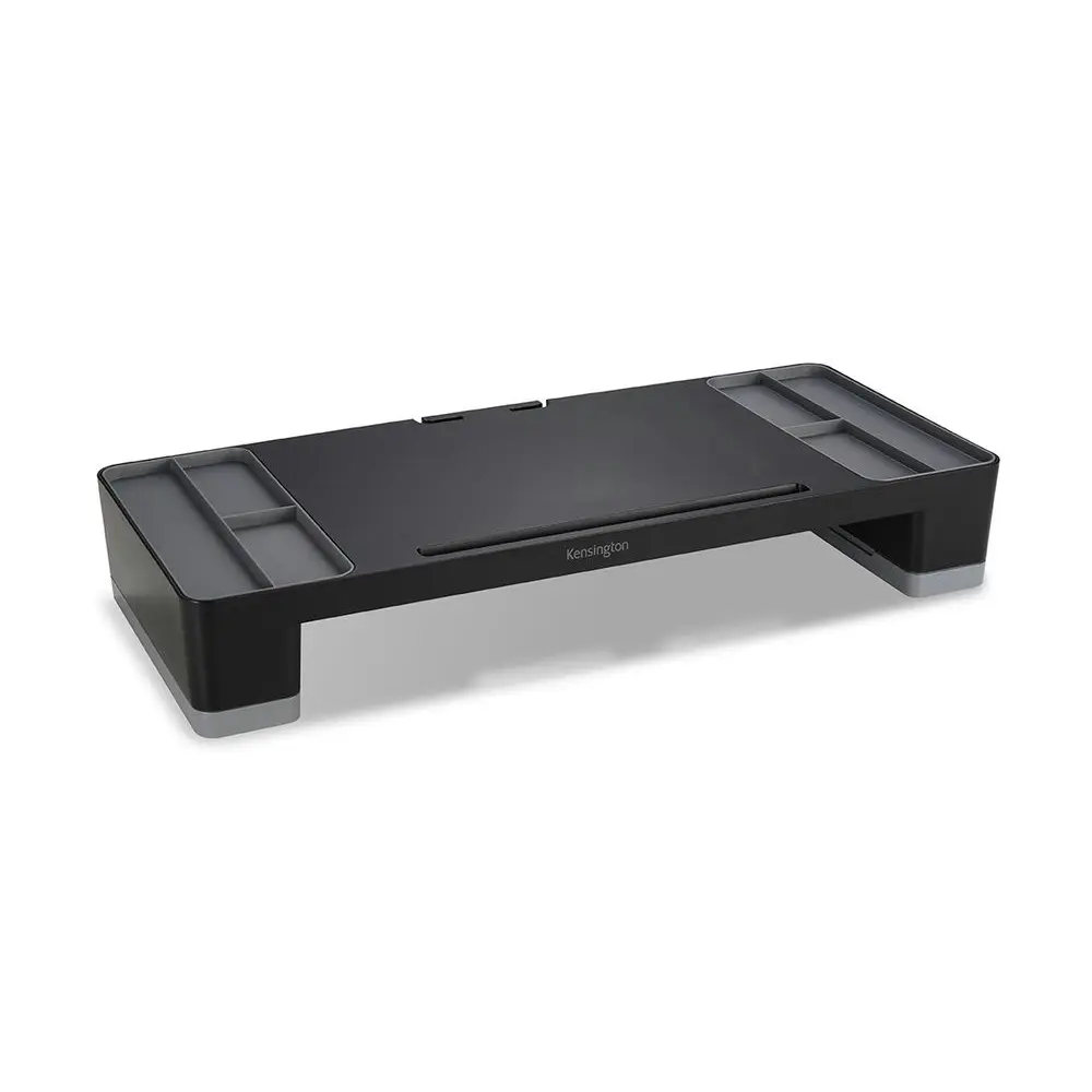 Kensington Organising Riser Stand Holder Storage For Computer Monitor Black