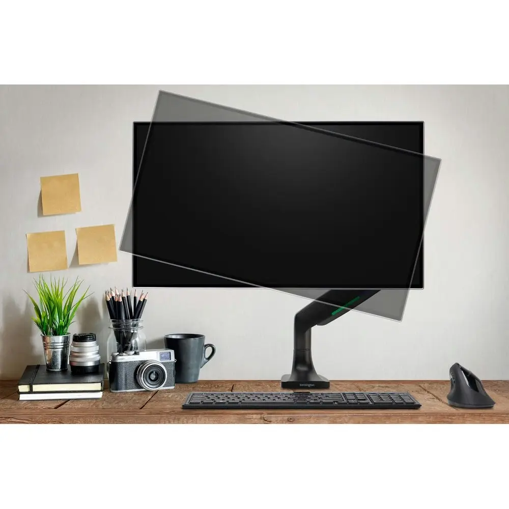 Kensington SmartFit One Touch Single Arm Mount Holder For 13in-32in Monitor BLk