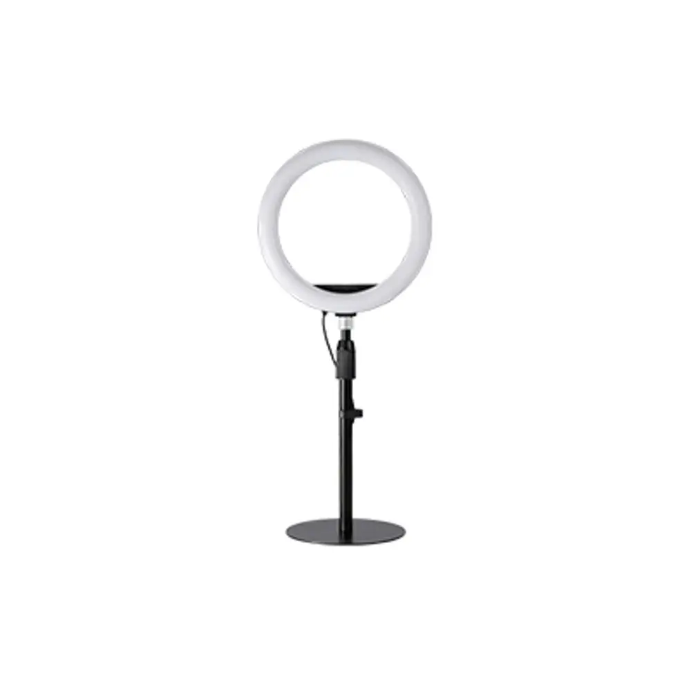 Kensington L1000 Pro VC USB Bi-Colour Ring Light w/ Webcam Mount/Holder Black