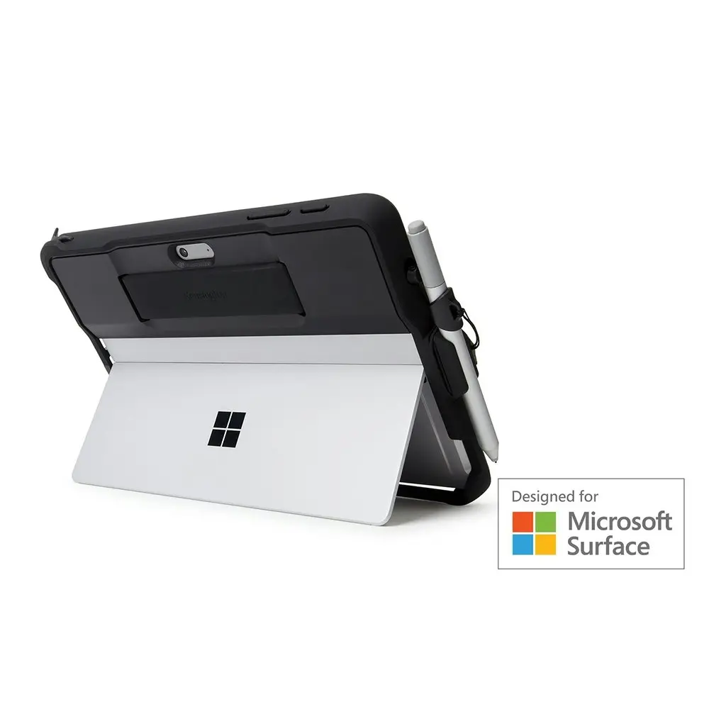 Kensington Blackbelt Rugged Case Protection Cover For Microsoft Surface Go Black