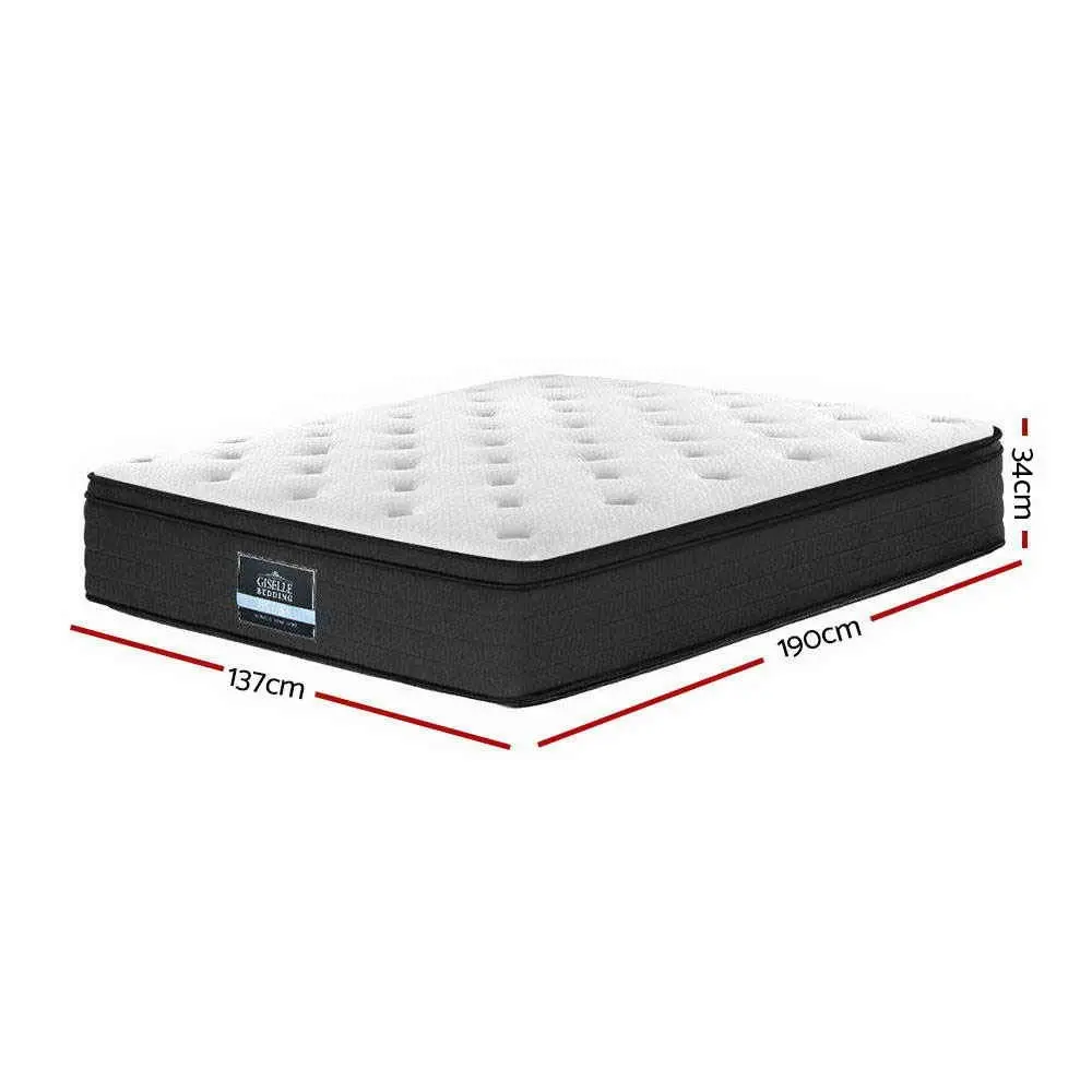 Giselle Bedding 34cm Mattress Euro Top Double