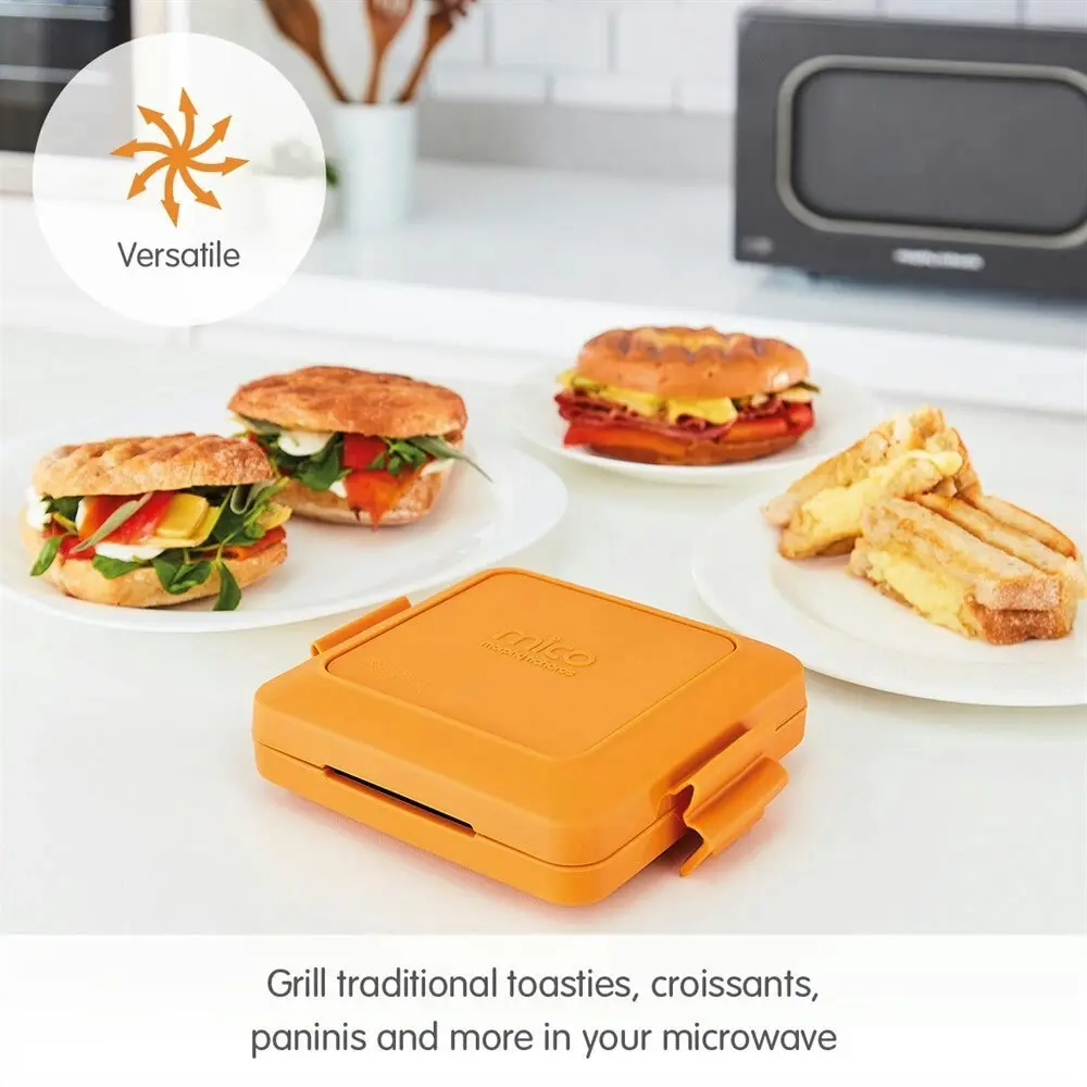 Morphy Richards Toastie Maker Mico V2 Microwave Sandwich Press Toaster Breakfast