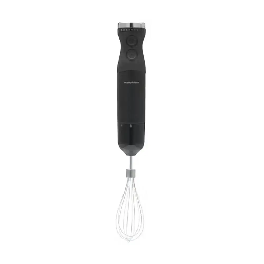 Morphy Richards Electric Hand Held Stick Blender/Chopper/Whisk Set Black 800W