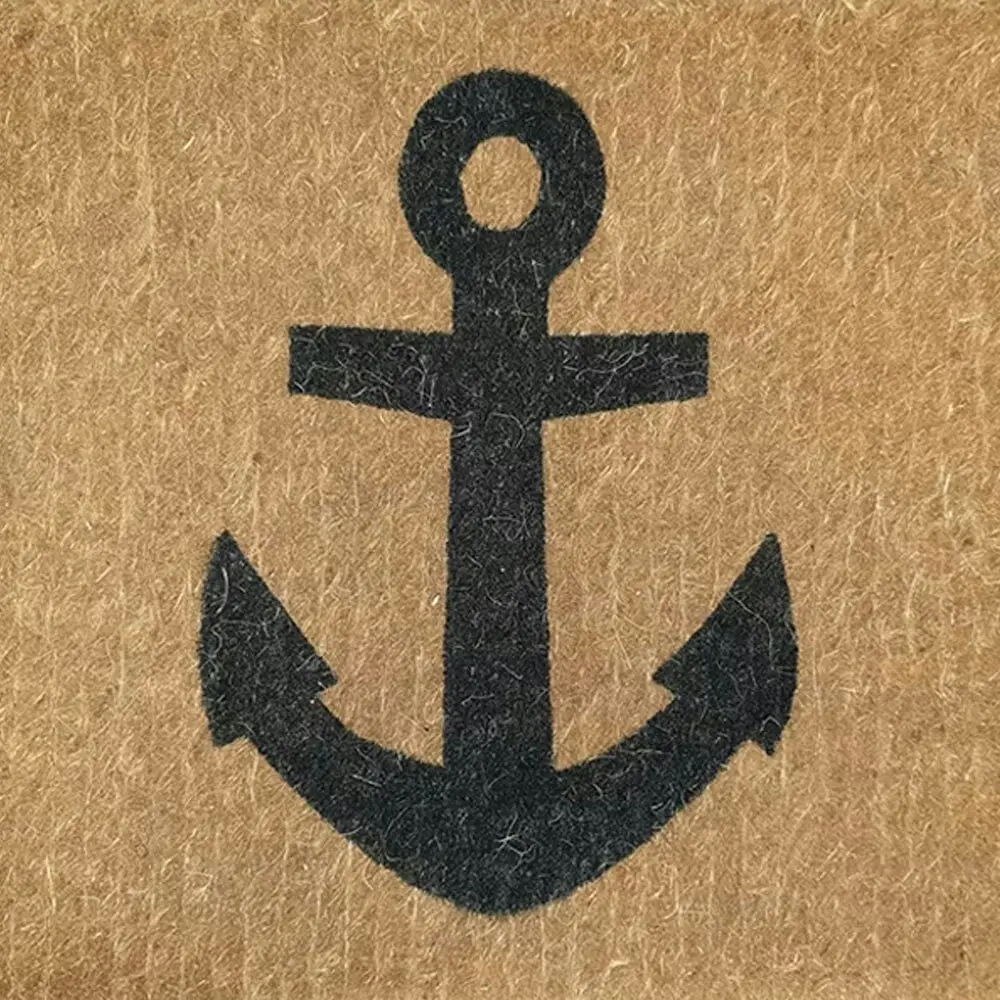 Solemate Premium Anchor 50x80cm Stylish/Durable Outdoor Front Doormat