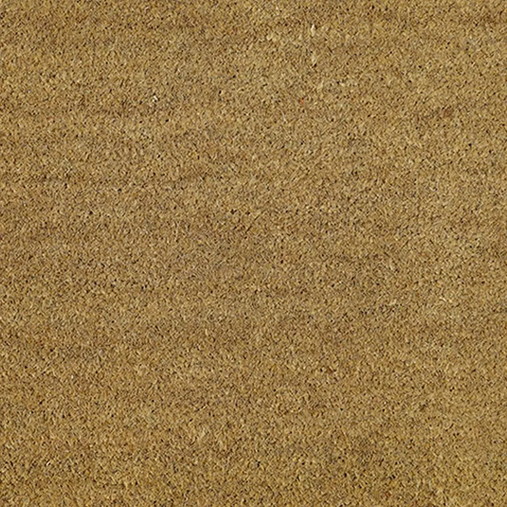 Solemate Premium Coir Deer Biodegradable Heavy Mat 50x 80cm Natural & Black