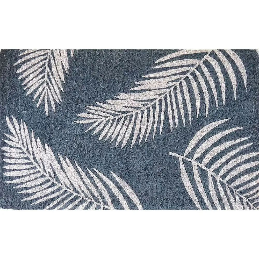 Solemate Premium Fern Grey Coconut Coir Mat Biodegradable 50x80cm Dark Grey