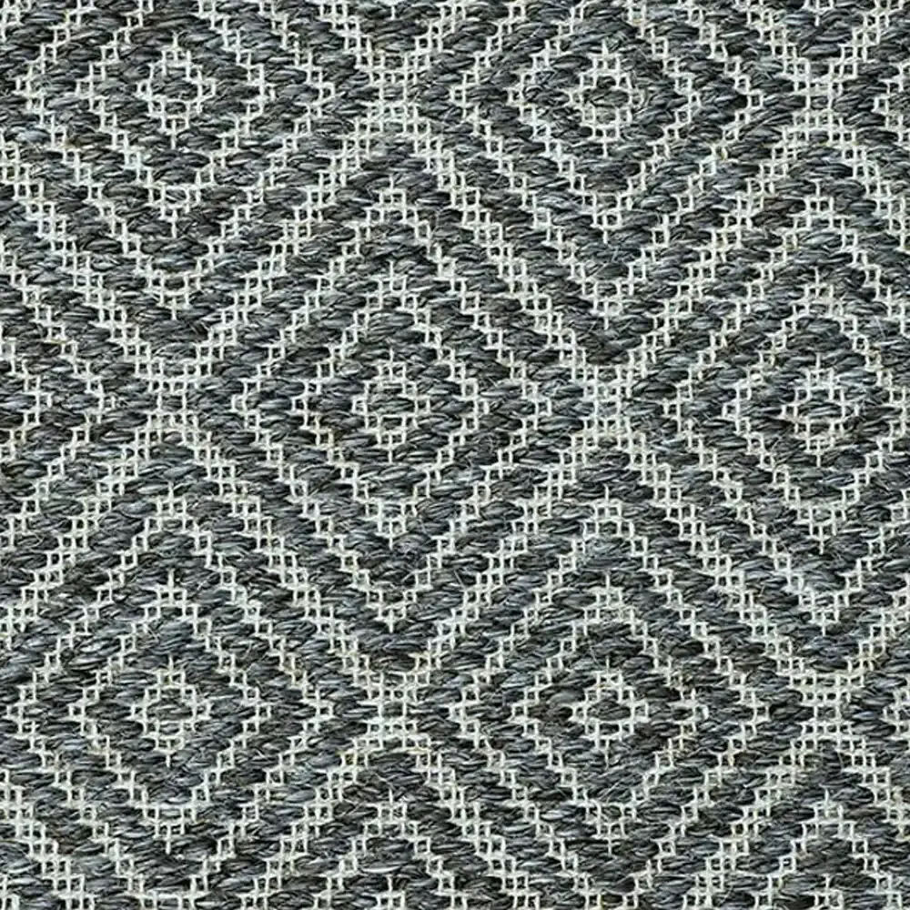 Solemate Latex Sisal 2 Tone Dark Diamond 60x90cm  Outdoor Entrance Doormat