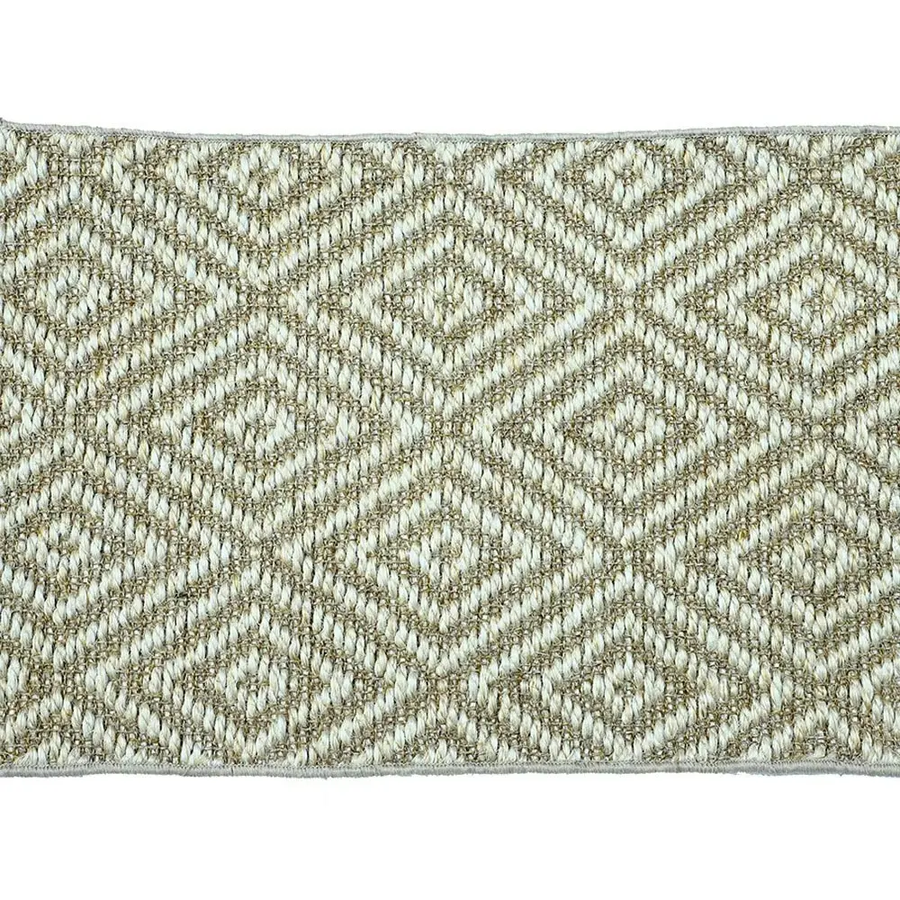 Solemate Latex Sisal 2 Tone Nat Diamond 60x90cm  Outdoor Entrance Doormat