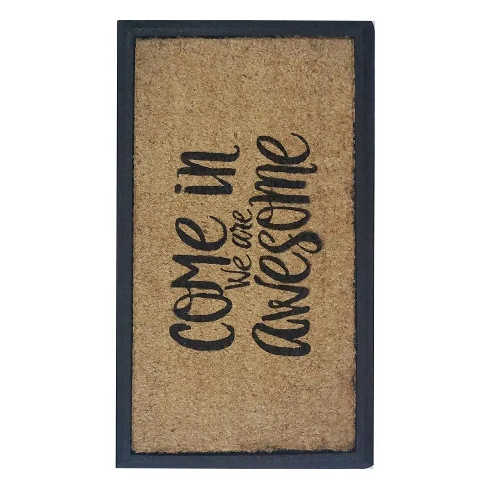 Solemate We are Awesome 40x70cm Themed Stylish Durable Outdoor Front Doormat