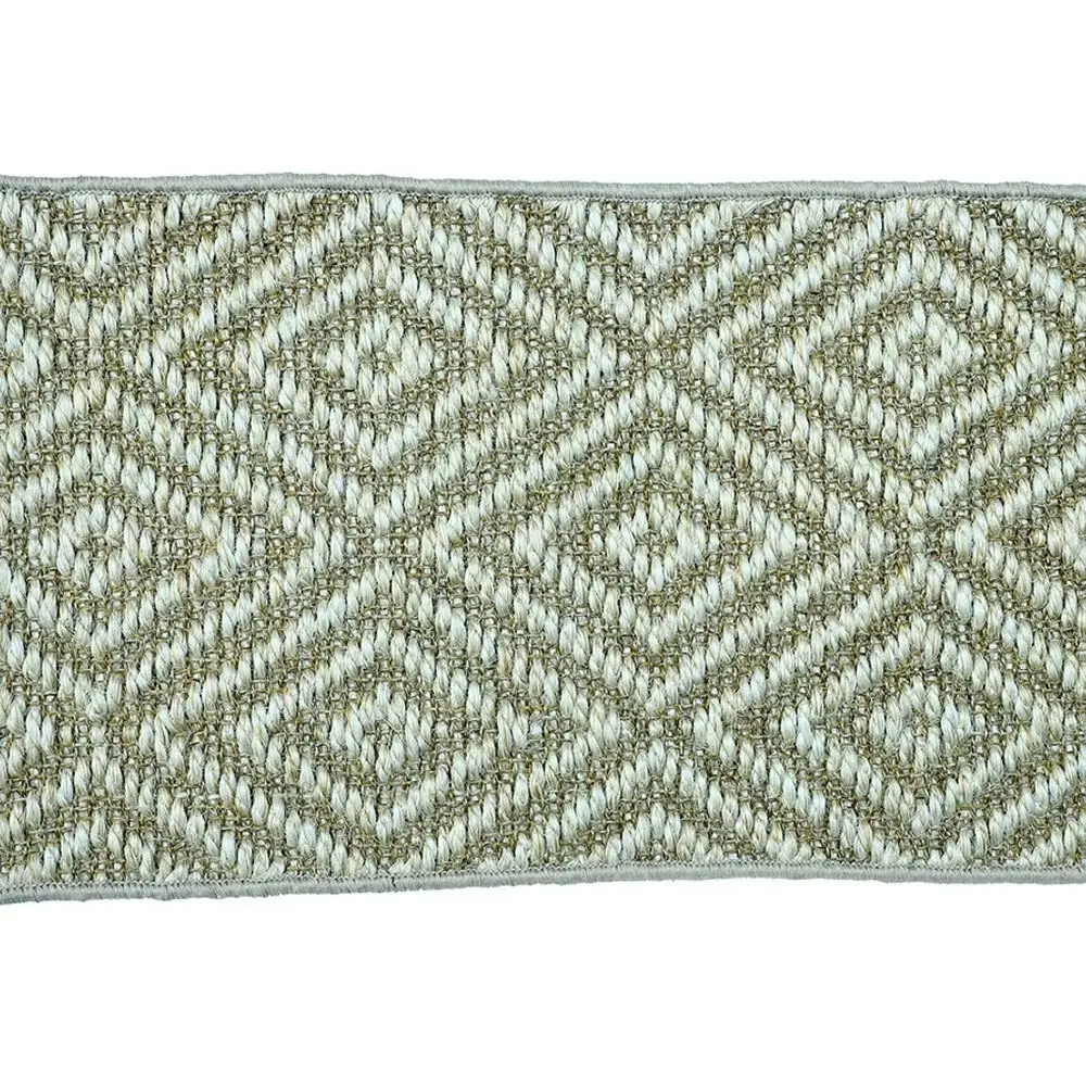 Solemate Latex Sisal 2 Tone Nat Diamond 45x75cm  Outdoor Entrance Doormat