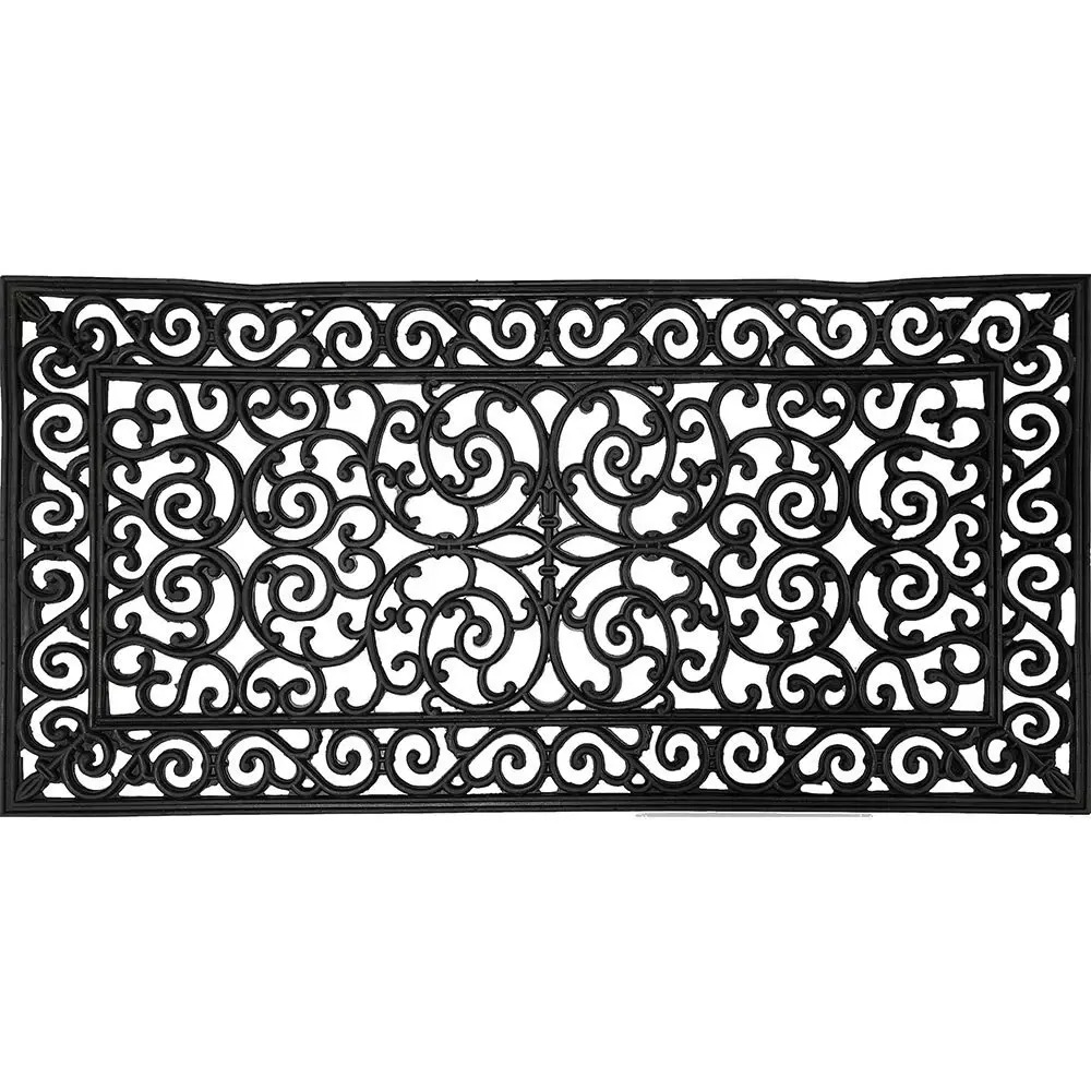 Solemate Rubber Filigree 60x120cm Stylish/Durable Outdoor Front Doormat