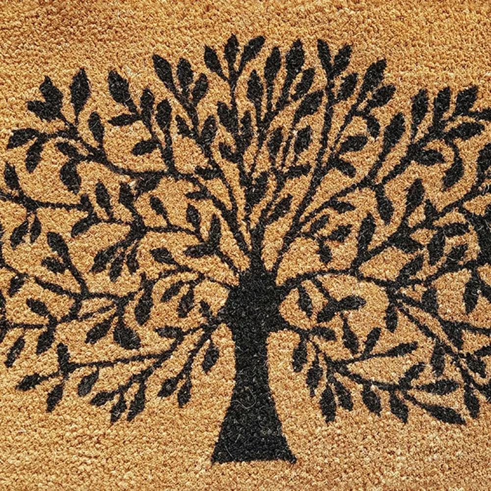 Solemate Latex Coir Tree of Life Mat 50x80cm Sustainable FairTrade Tree of Life