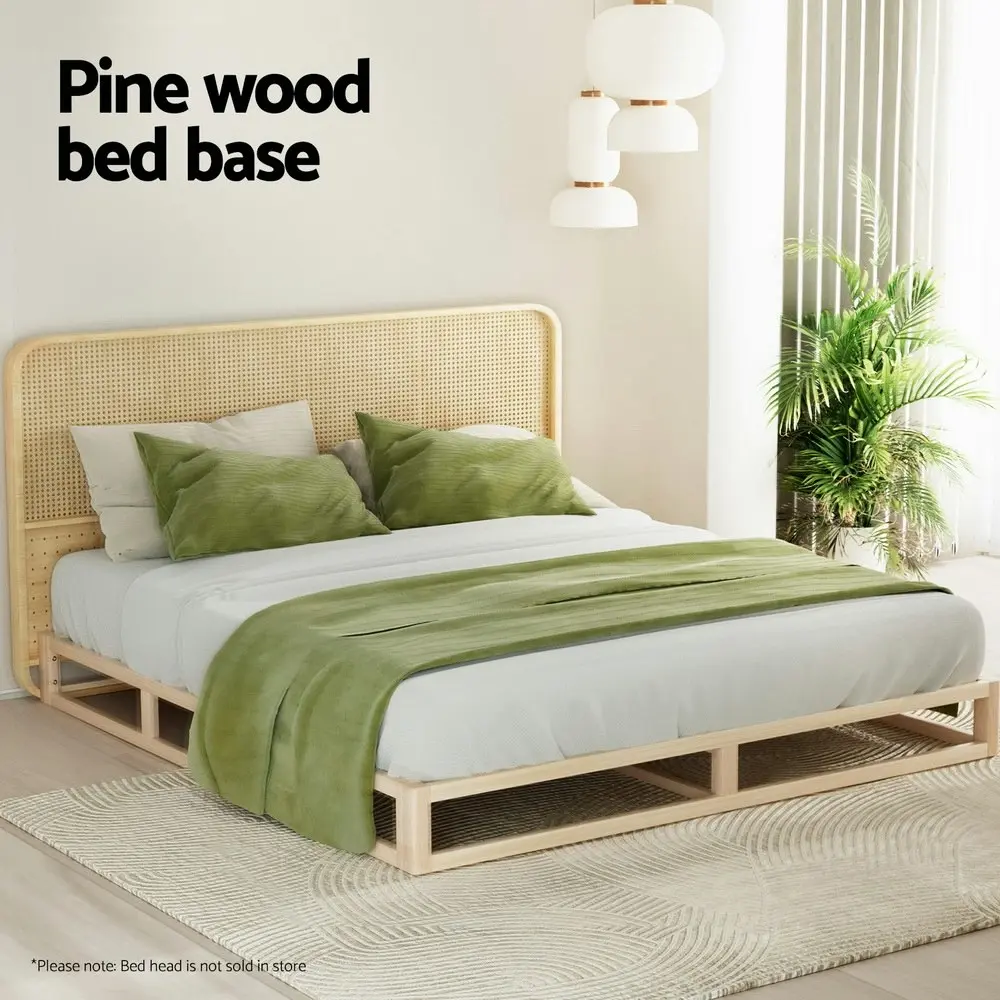 Artiss Bed Frame King Size Wooden Bed Base KALAM