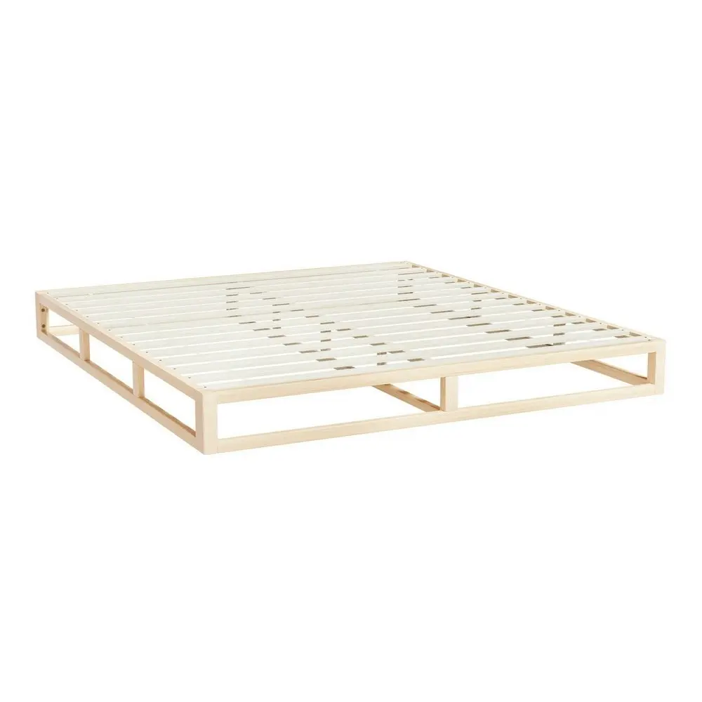 Artiss Bed Frame King Size Wooden Bed Base KALAM