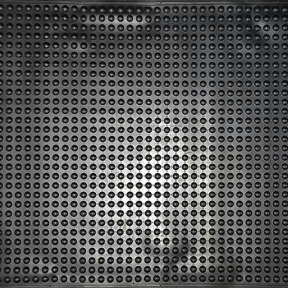 Solemate Rubber Bubble Mat 90x120cm Stylish/Durable Outdoor Front Doormat