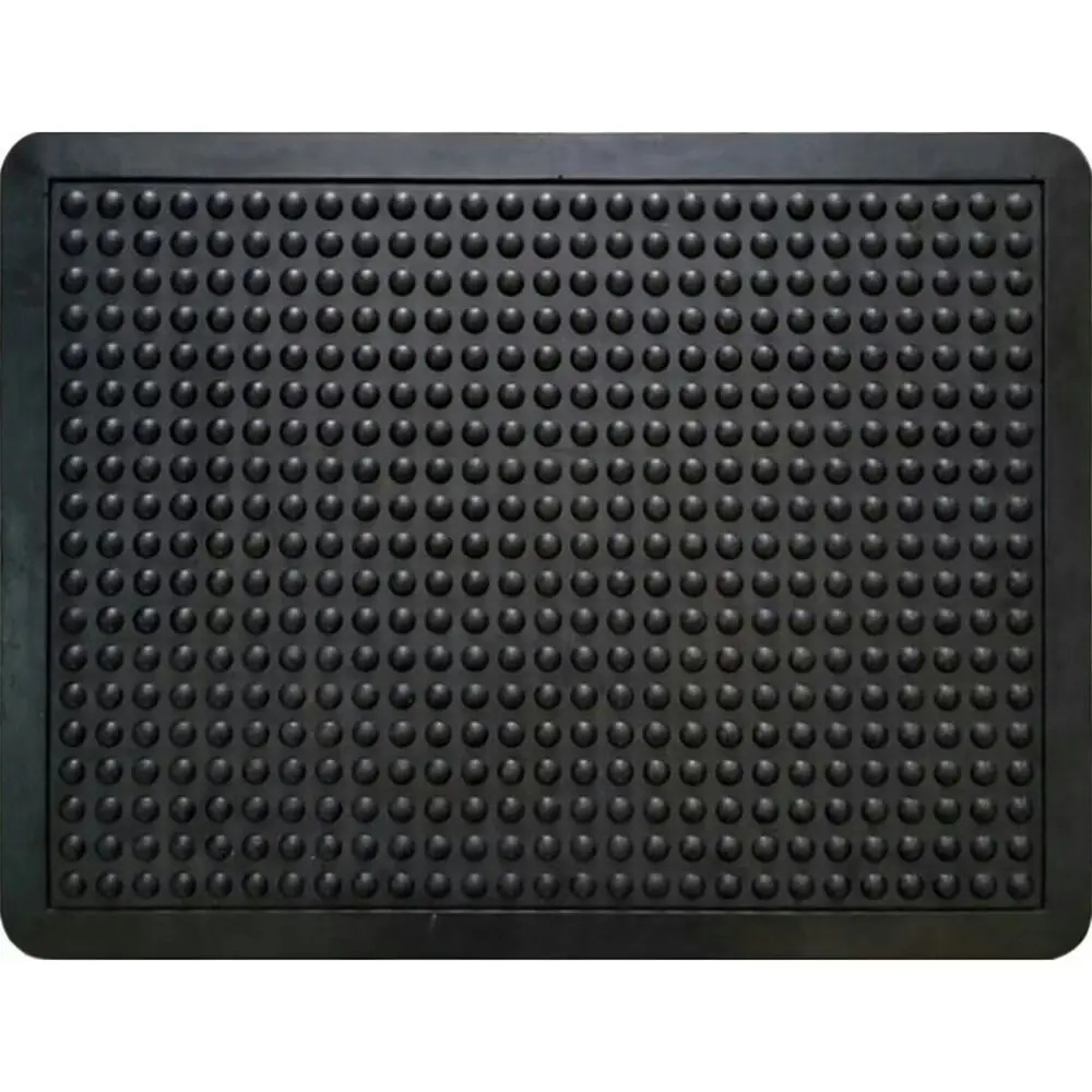 Solemate Rubber Bubble Mat 45x75cm Stylish/Durable Outdoor Front Doormat