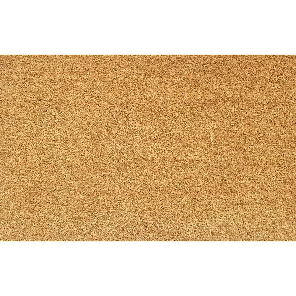 Solemate Latex Back Coir Natural 50x80cm Slimline Outdoor Stylish Doormat