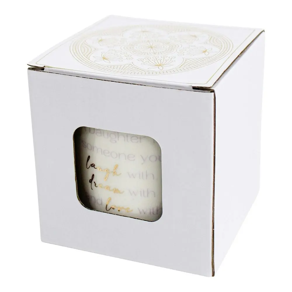 Ceramic/Wax 9.5cm Scented Tealight Candle Daughter Vanilla Home Fragrance Decor