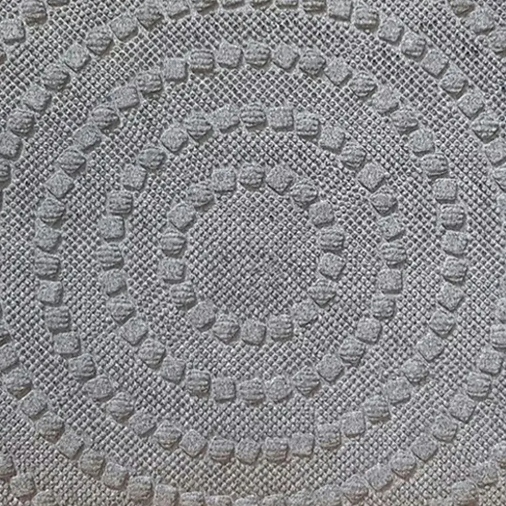 Solemate Marine Cpt Grey Circles 45x75cm Stylish Outdoor Entrance Doormat