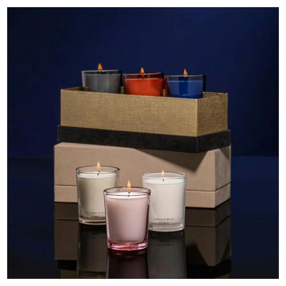 Tempa Luna Dreamy Midnight/Salted Caramel/Winter Spice Mini Candle Soy Gift Set