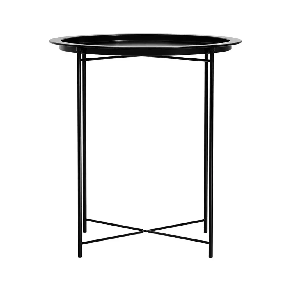 Gardeon Coffee Side Table Steel Outdoor Furniture Indoor Desk Patio Garden