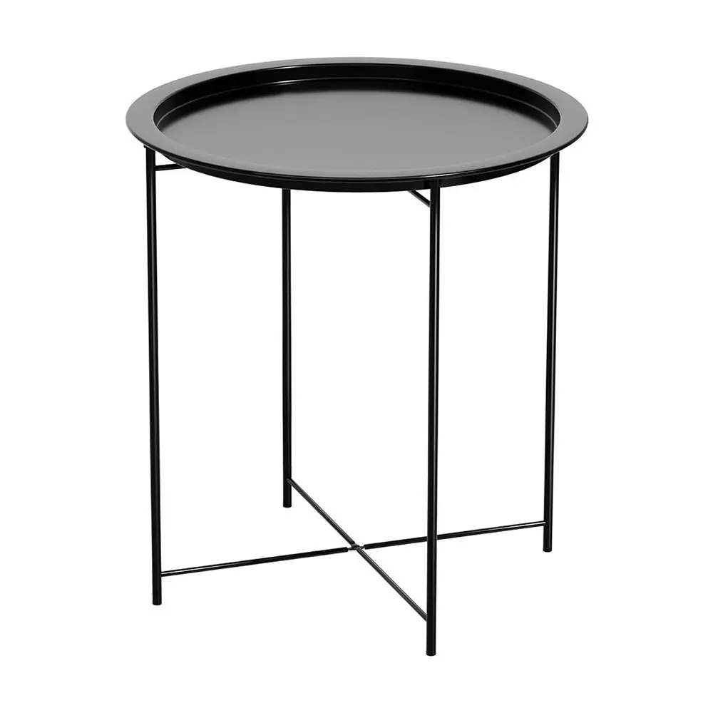 Gardeon Coffee Side Table Steel Outdoor Furniture Indoor Desk Patio Garden