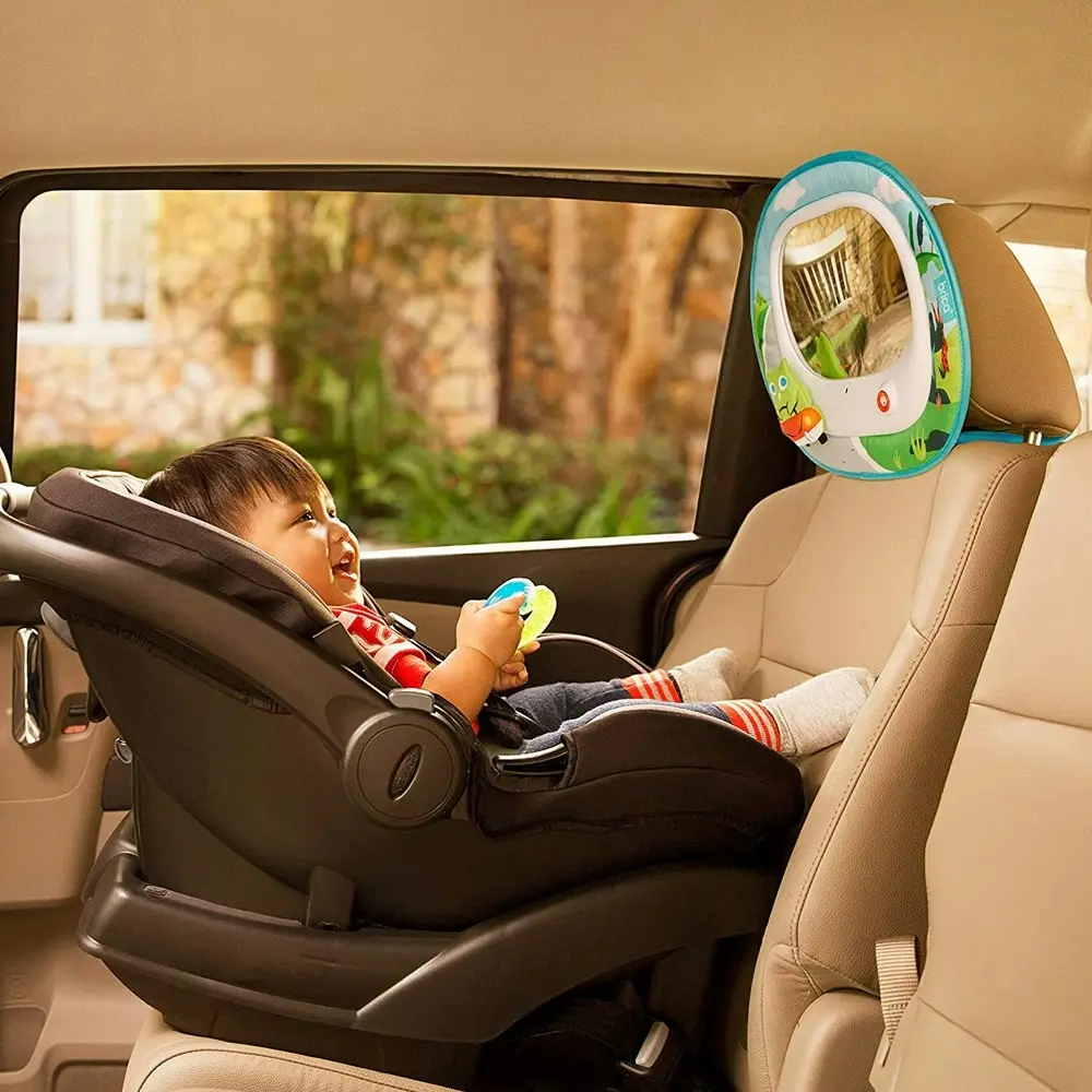 Munchkin Cruisin Baby In-Sight Entertainment Car Headrest Mirror 29cm w/Remote