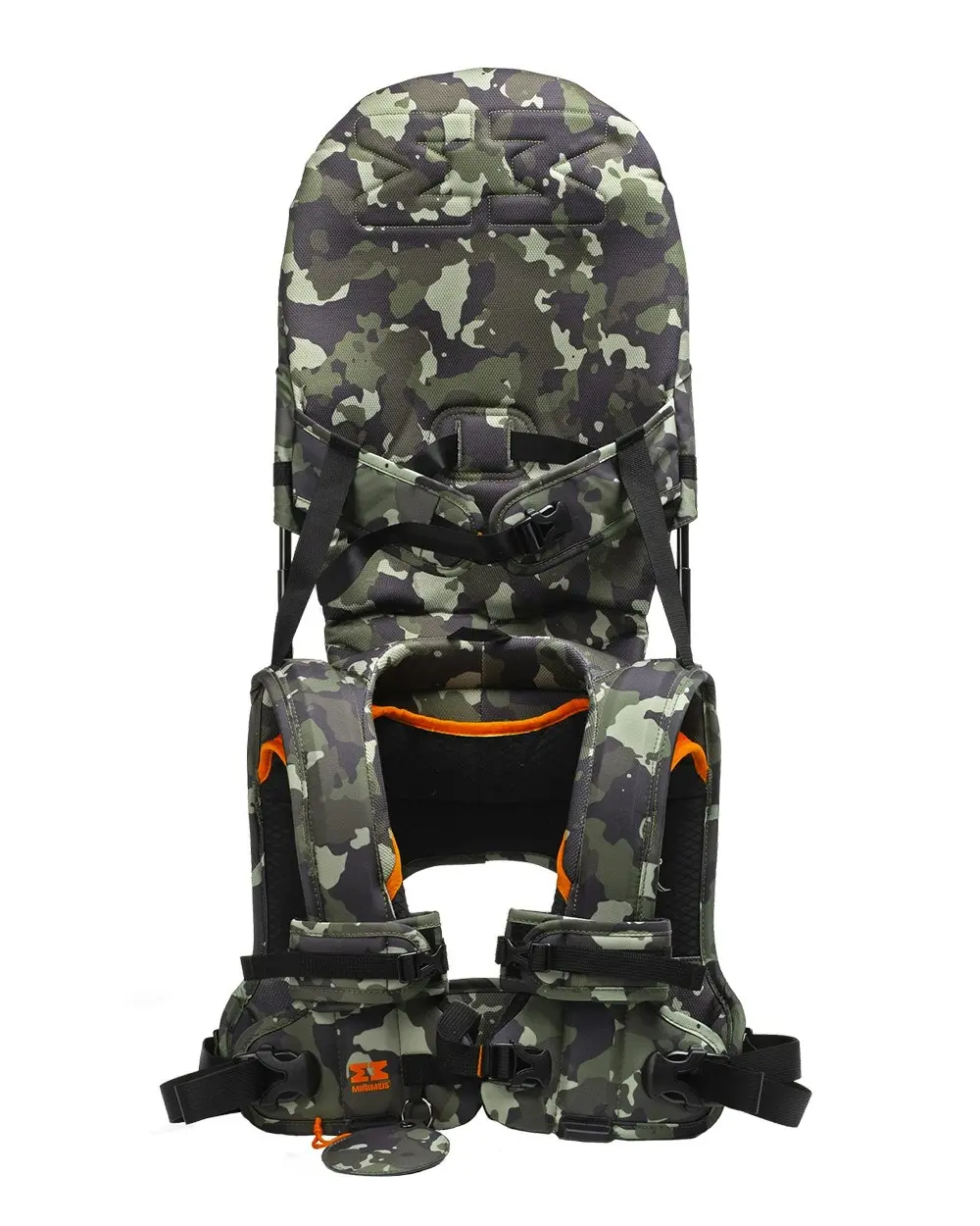 MiniMeis 30x30cm Compact/Foldable Shoulder Carrier For 6m-5y Baby/Kids Camo