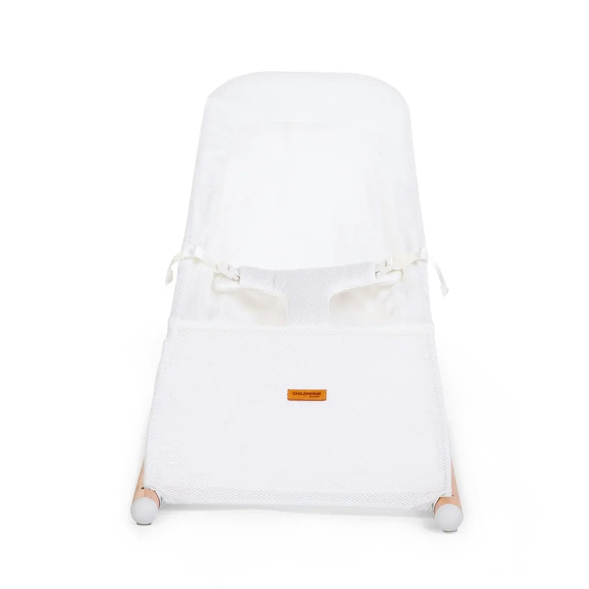 Childhome Evolux Baby Rocker Bouncer Infant/Newborn Rocker Seat Natural & White