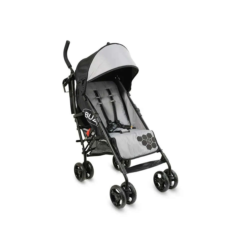 VeeBee Buz Toddler/Child 106cm Stroller Pram w/ Sun Cap/Cup Holder 0m+ Grey