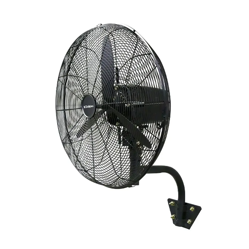 Dimplex 50cm High Velocity 180W Oscillating Wall Mounted Fan w/ Remote Black