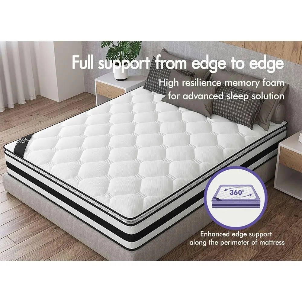 Starry Eucalypt Mattress Pillow Top Cool Gel Queen