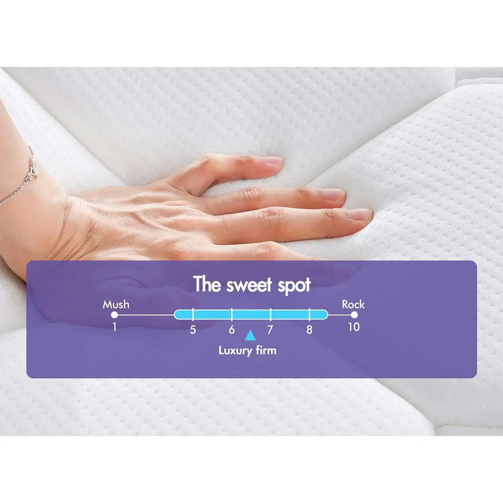 Starry Eucalypt Mattress Pillow Top Cool Gel King Single