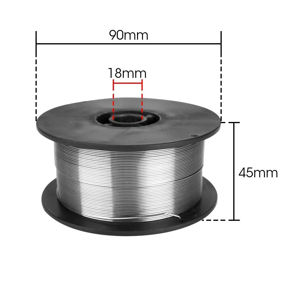 Rossi 0.8mm 1kg Flux Core Gasless MIG Welding Wire, Self-Shielded, Excellent for Outdoor Use