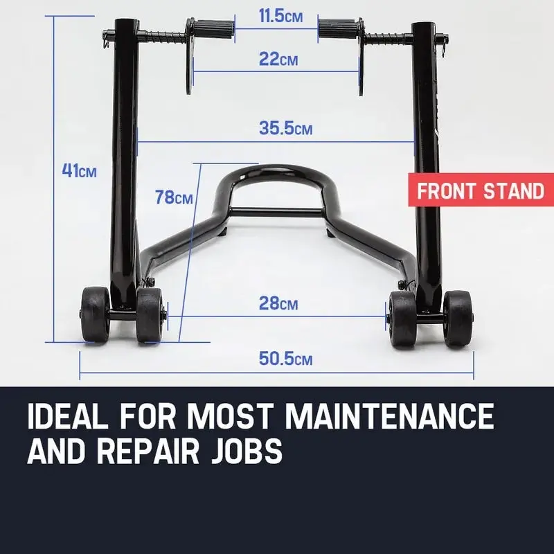 T-Rex Motorcycle Stands Front & Rear Heavy-Duty Motorbike Lift Paddock Steel