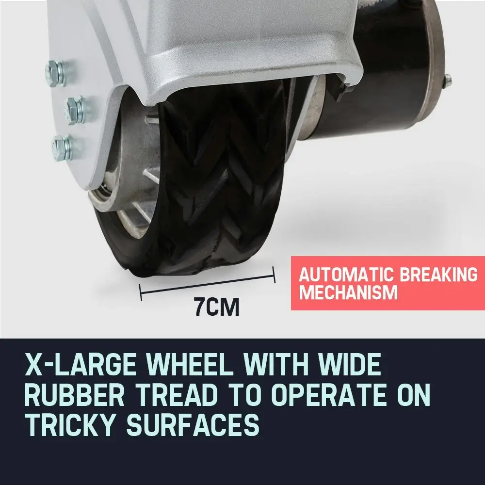 T-Rex Motorised Jockey Wheel Electric Power Mover 12V 350W Caravan Trailer Boat