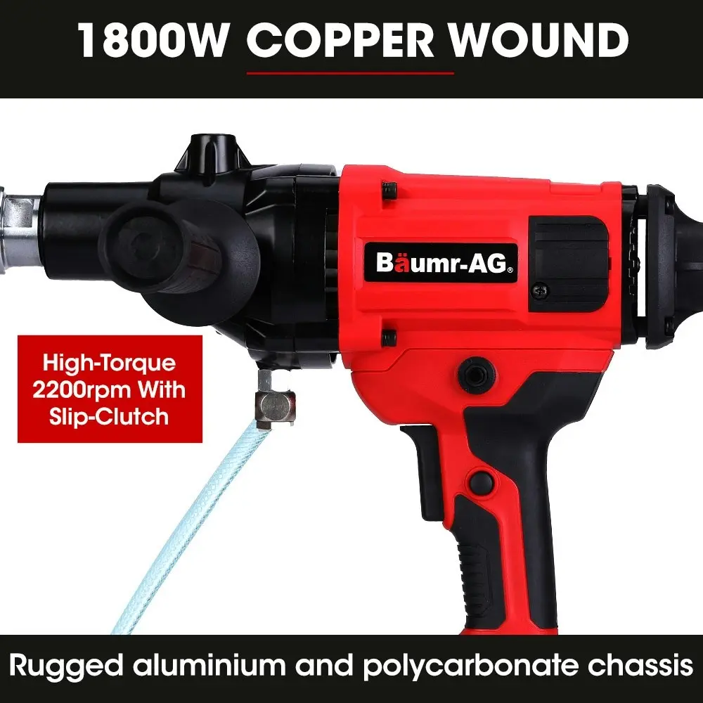 Baumr-AG HC-120 1800W 120mm Handheld Concrete Core Drill