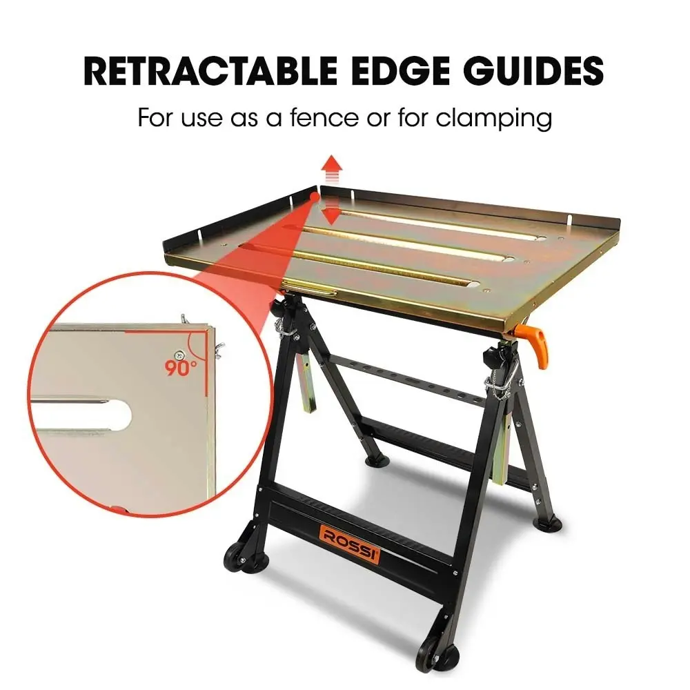 Rossi Welding Table 150kg Capacity Height and Angle Adjustable