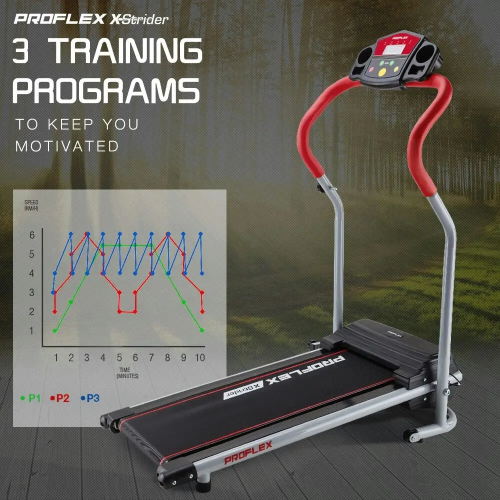 Proflex Electric Mini Walking Treadmill Compact Exercise Equipment Fitness Machine