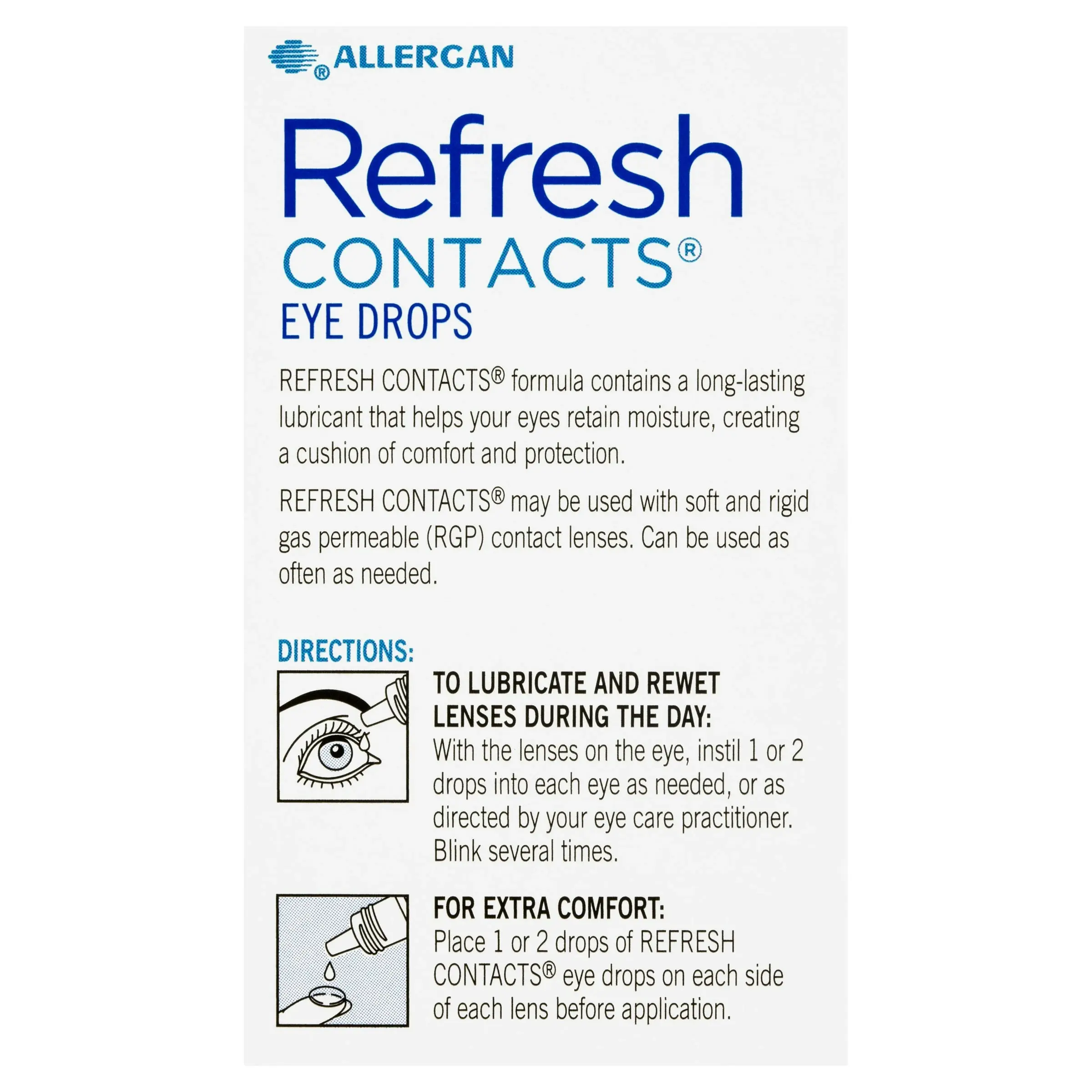 Refresh Contact Eye Drops 15ml