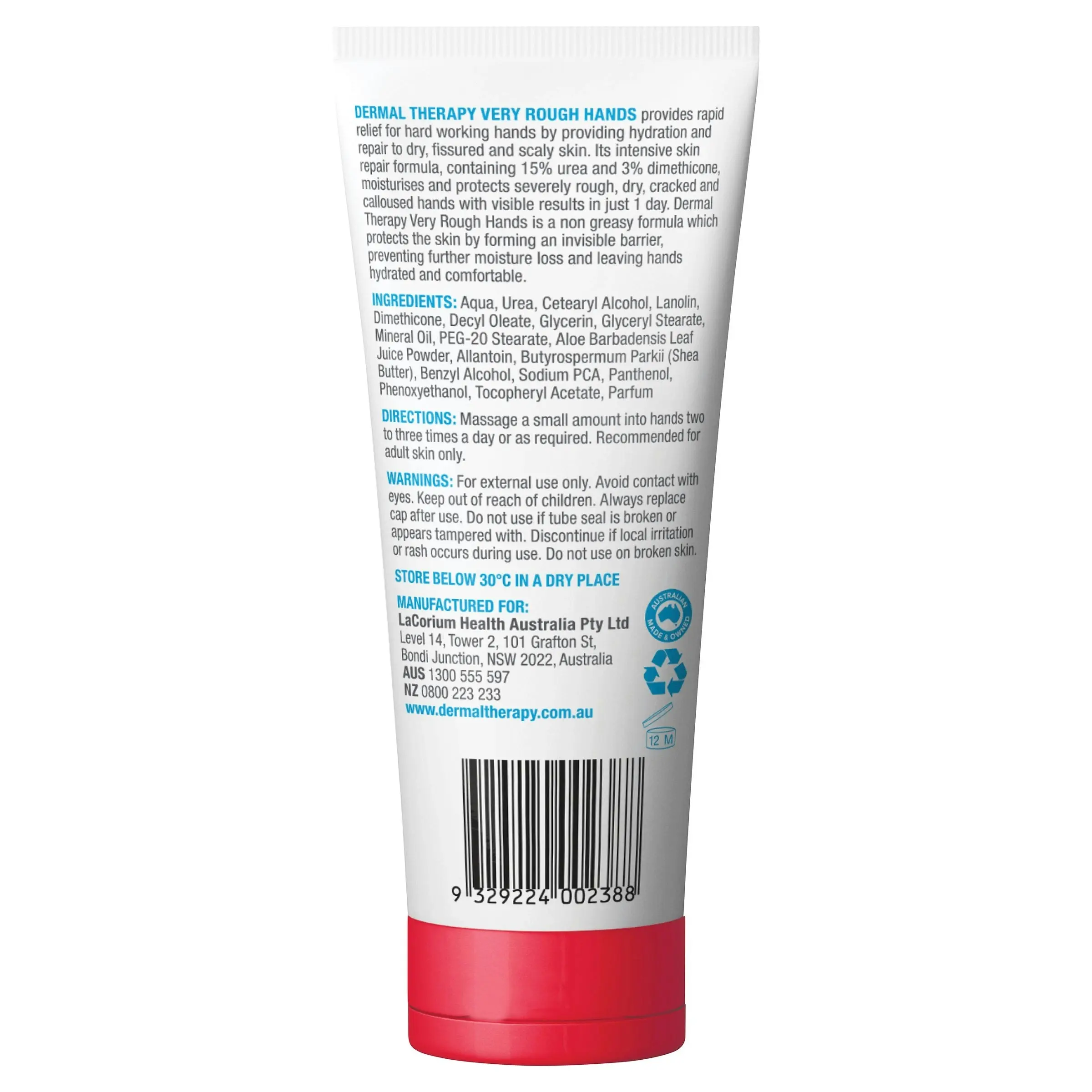 Dermal Therapy Rough Hand Cream 100g