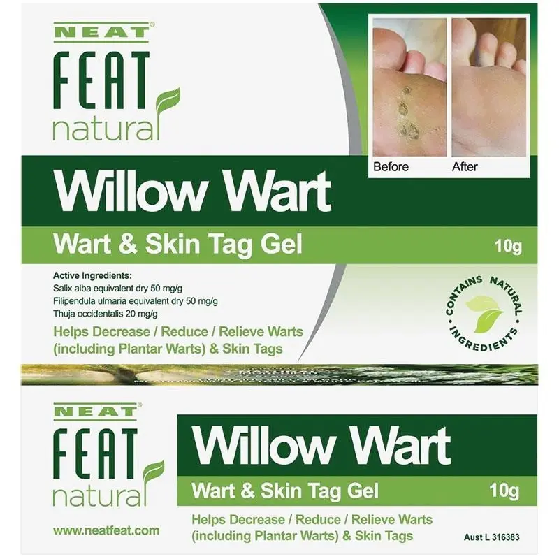 NEAT Feat Natural Willow Wart Wart and Skin Tag Gel 10g