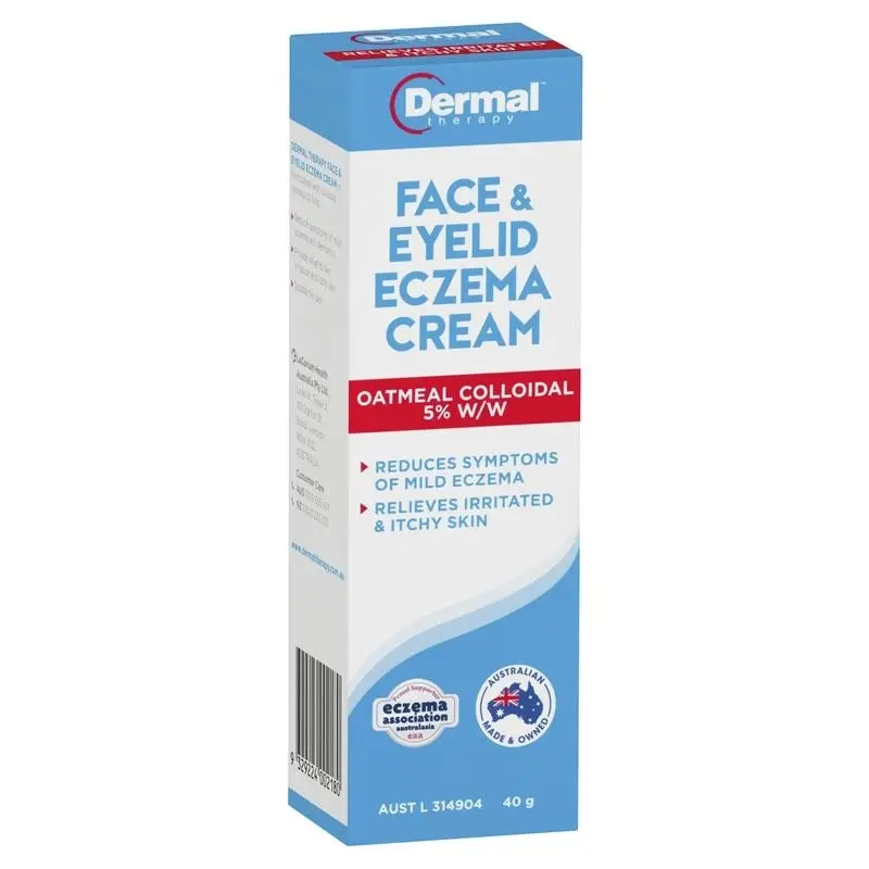 Dermal Therapy Face & Eyelid Eczema Cream 40g