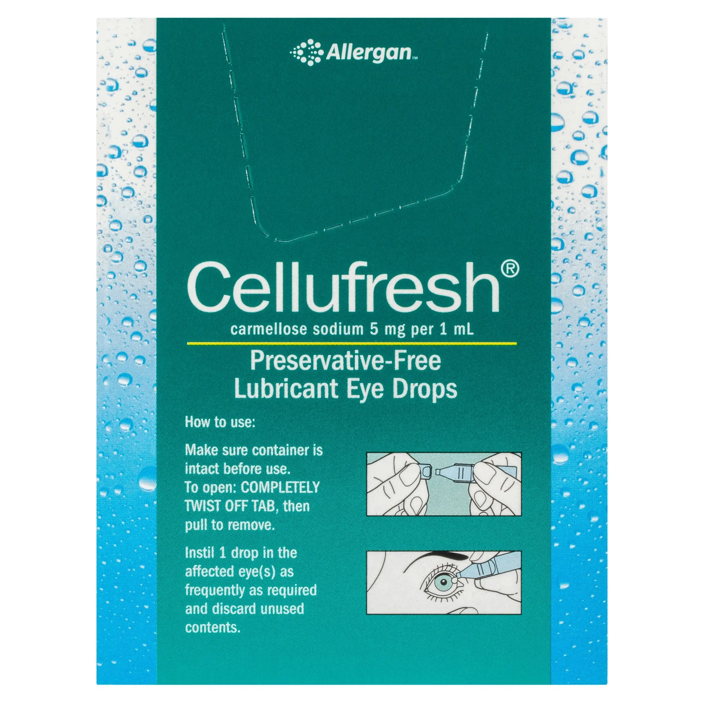 CELLUFRESH Eye Drops 30 X 0.4ml Vials