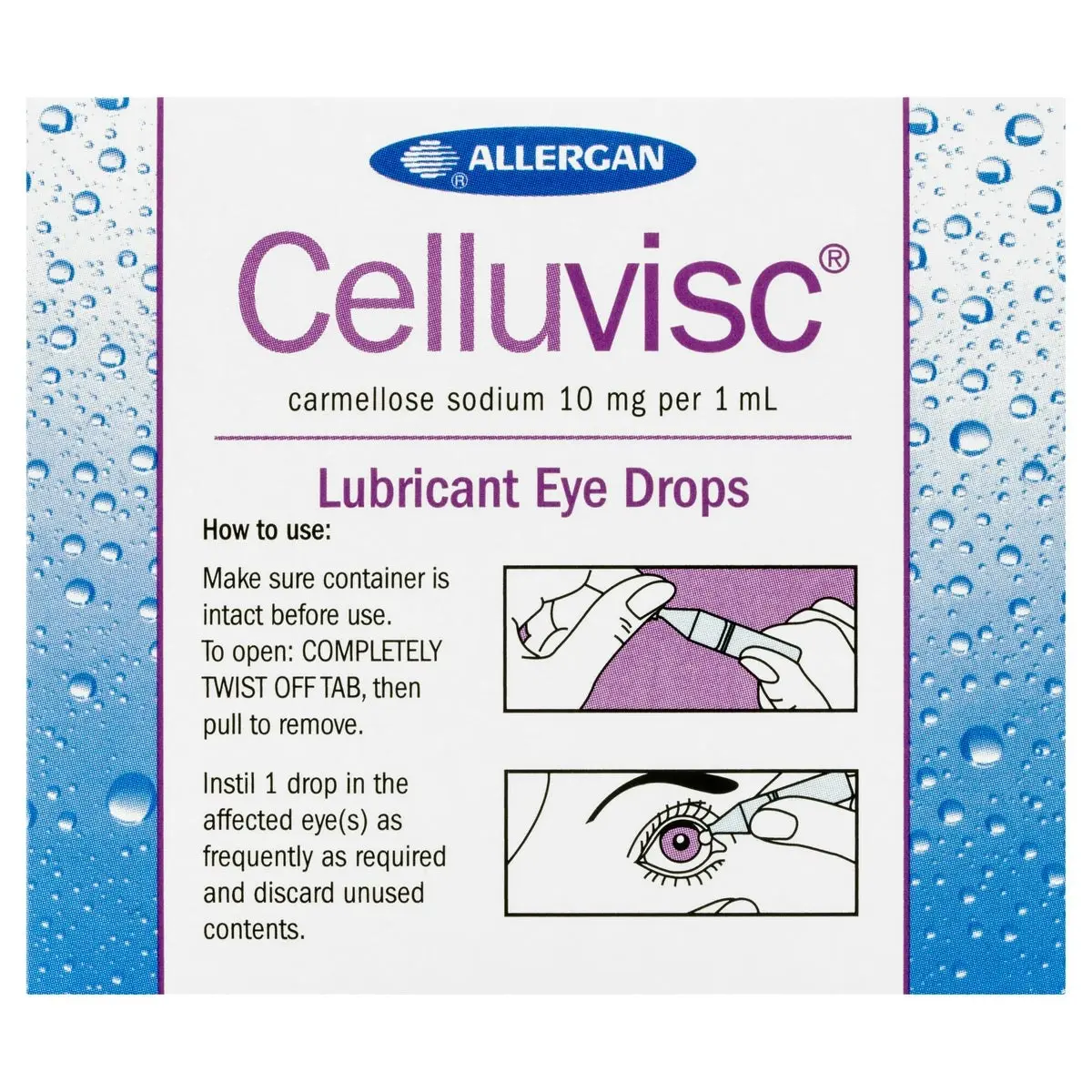 CELLUVISC Eye Drops 30x0.4ml Vials