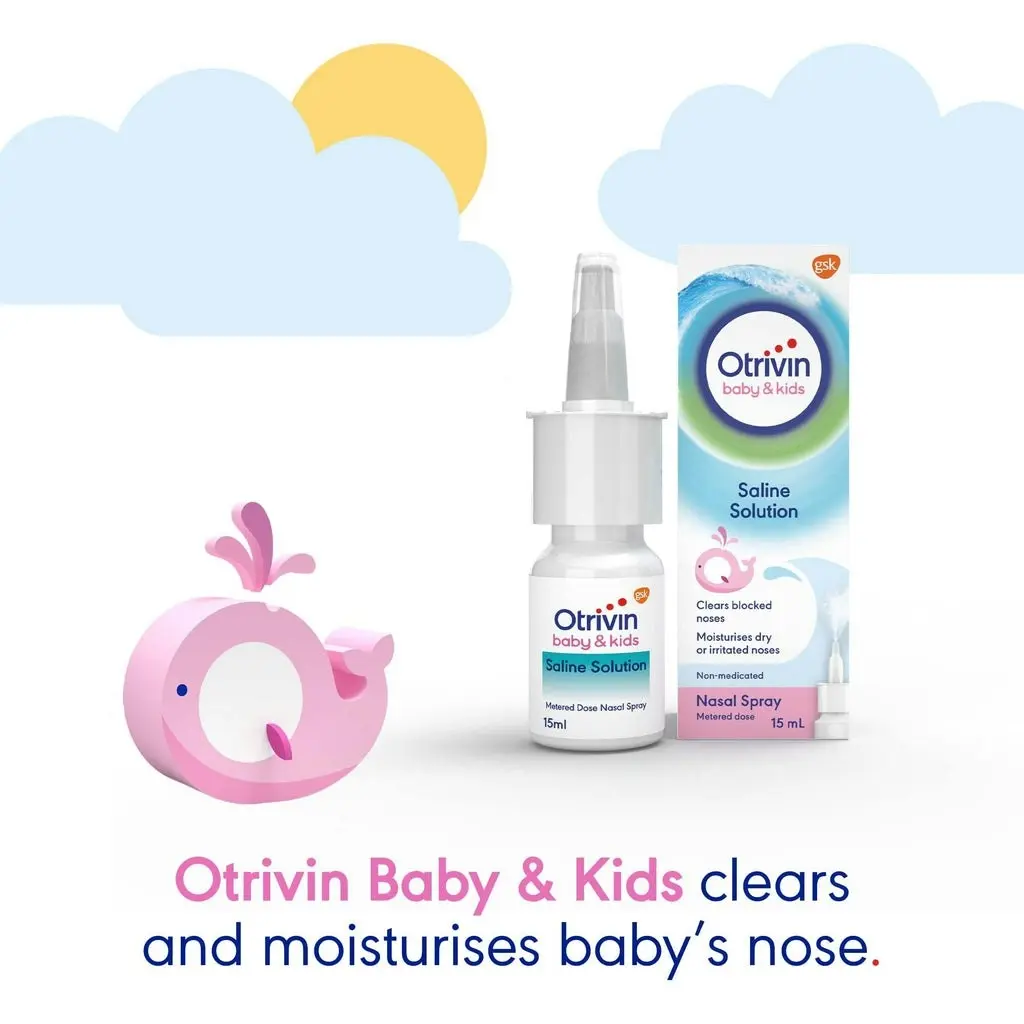 Otrivin Baby & Kids Natural Nasal Spray 15ml