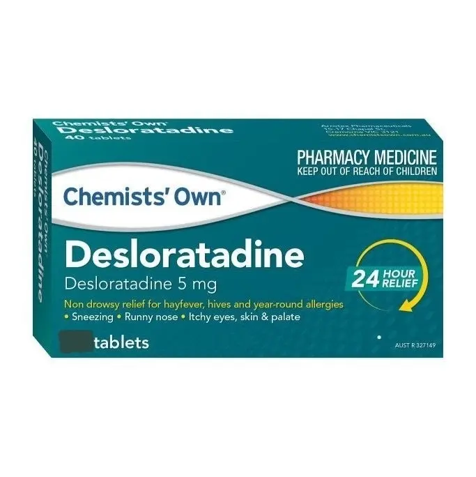 Chemists' Own Desloratadine Tablets 10s (Generic of Aerius Tablets)