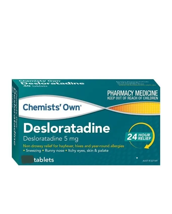 Chemists' Own Desloratadine Tablets 10s (Generic of Aerius Tablets)