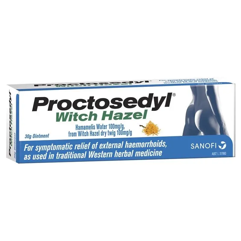 PROCTOSEDYL Witch Hazel Haemorrhoids Ointment 30g